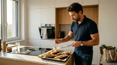 Zapečený lilek po francouzsku: lodičky, které vypadají slavnostně, ale zvládnete je i ve všední den