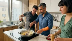 Ideální pro večer po práci: těstoviny s mletým masem a zelím z jedné pánve (bez cedníku)