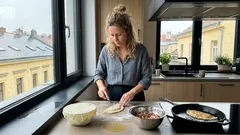 Křupavé čebureky z těsta bez vajec: pár detailů a taštičky jsou jako z bistra