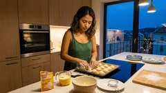 Šakar lokum: křehké máslové sušenky bez vajec hotové za 20 minut