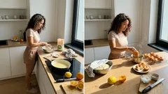 Mini koblihy jako z cukrárny: citrusový sirup, který rozhodne o vůni a kůrce