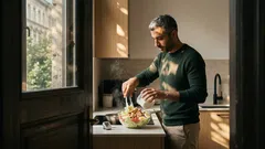 Rychlý salát a la Caesar z pekingského zelí: lehká jogurtová zálivka a křupavý trik